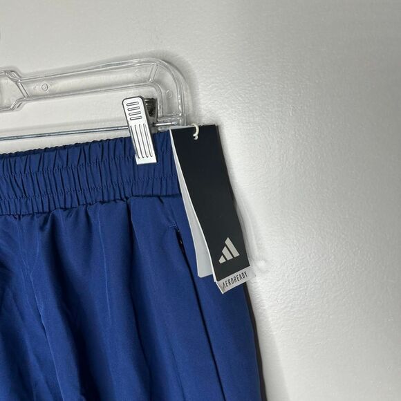 Adidas Men's Blue and Navy Shorts medium 7" - Picture 2 of 5